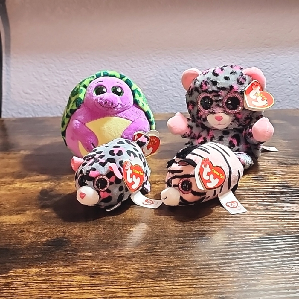 Lot of 4 Misc Ty stuffed animals